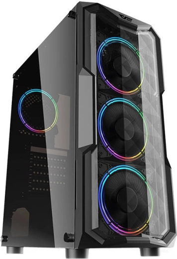 Diseño transparente con vidrio templado