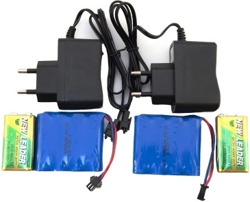 Packs recargables y baterías incluidos