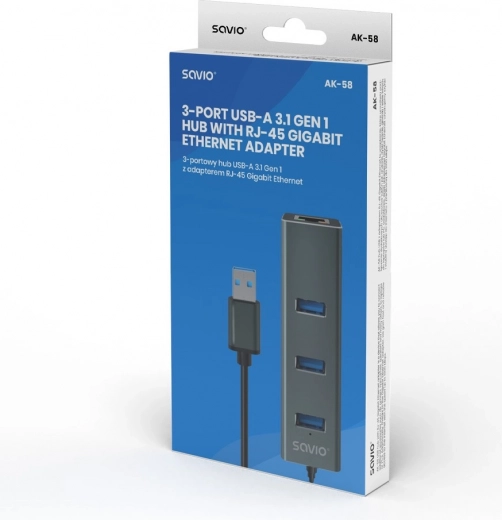 RJ-45 gigabit ethernet hasta 1000 Mb/s