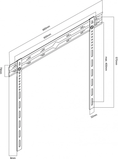 Compatibilidad universal VESA hasta 600 × 400