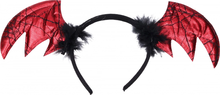 Alas brillantes con detalles decorativos