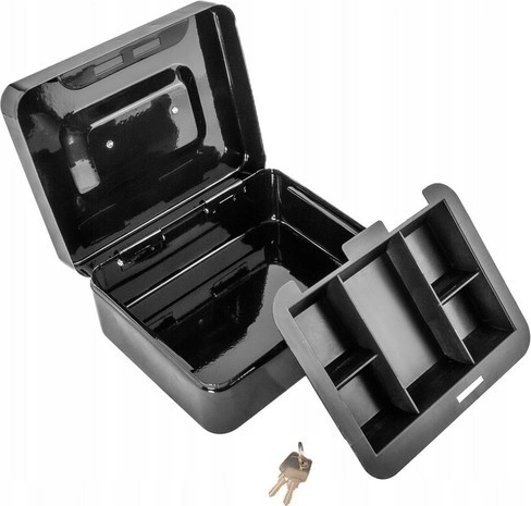 Bandeja extraíble y compartimento oculto