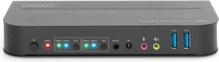 USB 3.0 rápido y conmutación de audio
