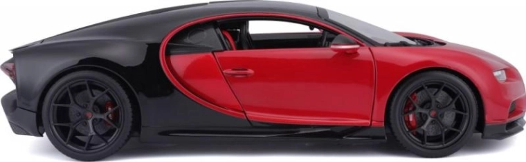 Diseño rojo–negro CHIRON SPORT