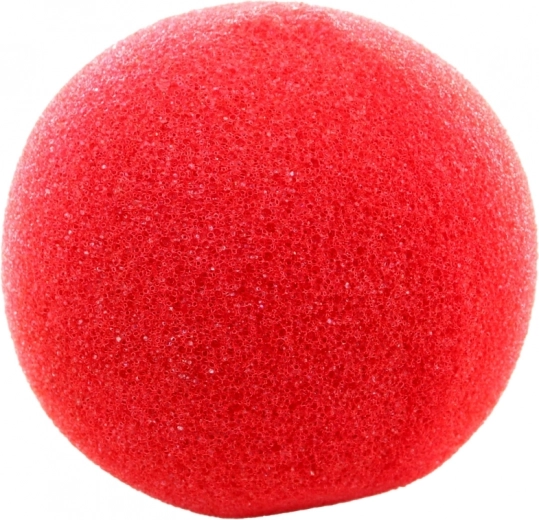 Nariz clásica roja de payaso