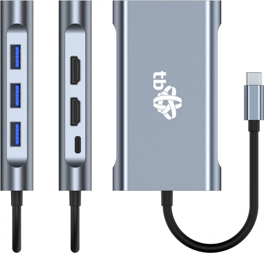 Hasta tres pantallas gracias a 2× HDMI y VGA