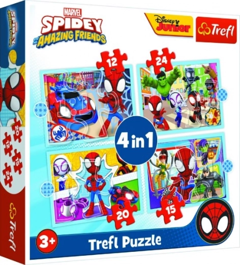 Cuatro puzzles en una sola caja