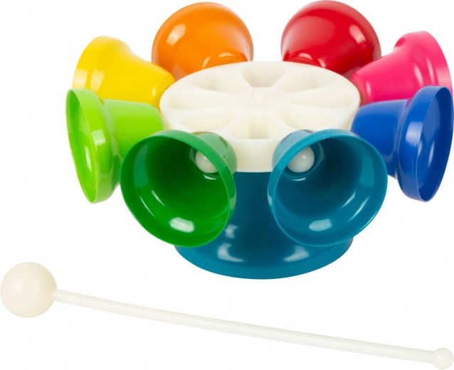 8 campanas de colores = 8 tonos
