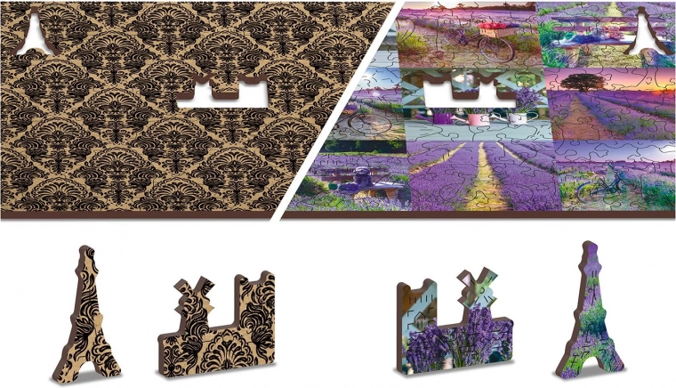 Puzzle de doble cara 2 en 1
