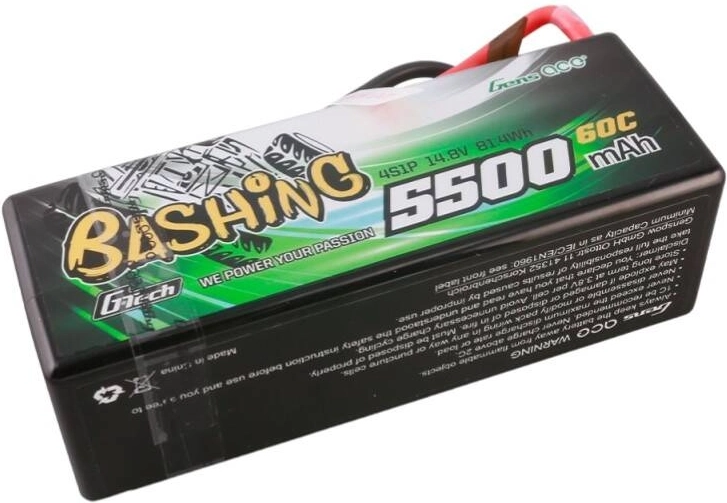 Capacidad de 5500 mAh para una conducción más larga