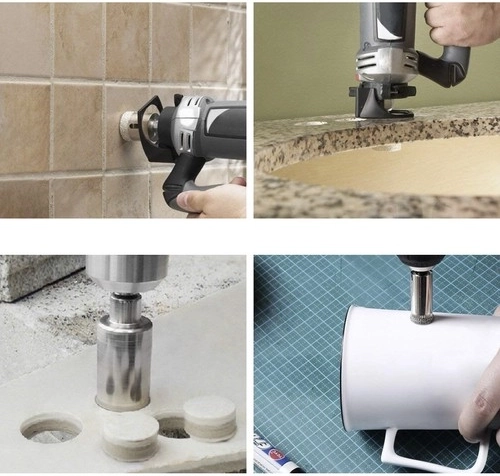 Agujeros precisos y limpios sin desconchones