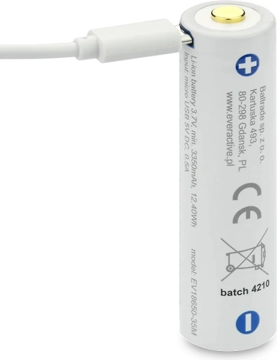 Carga micro USB integrada