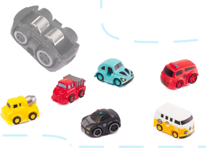 Completo set de 6 cochecitos