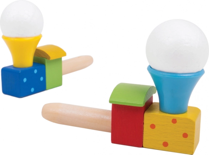 El encanto de una bolita flotando