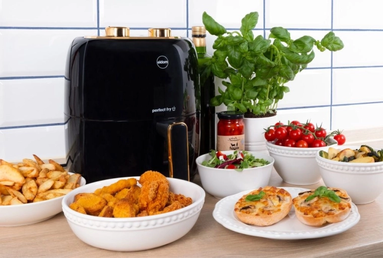 Fritura saludable con aire caliente 360°