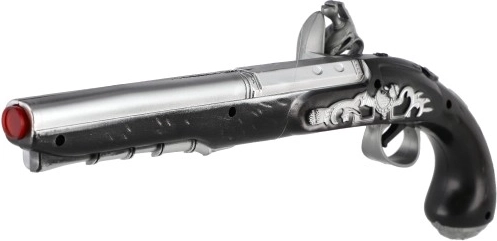 Elegante pistola pirata para aventuras de acción