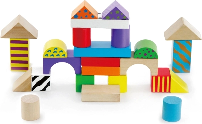 50 piezas de colores para construcciones infinitas