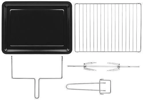 Asador giratorio para carne crujiente