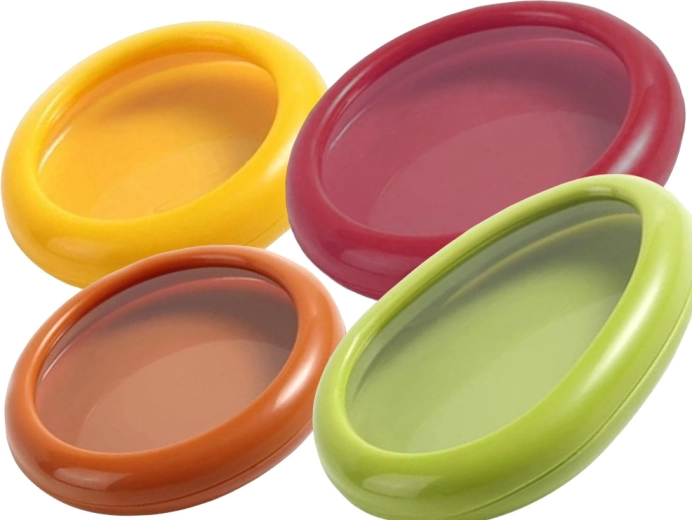 Diseño compacto y colores alegres