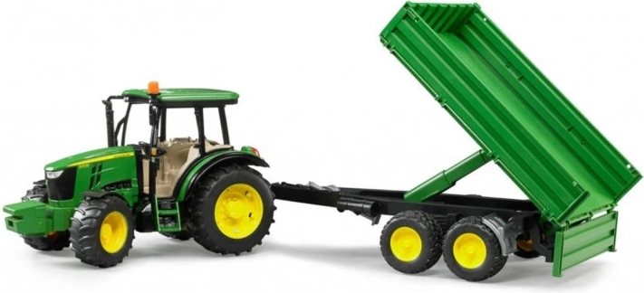 Remolque basculante con laterales abatibles