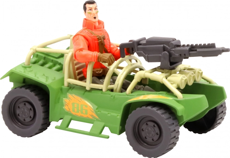 Buggy todoterreno con arma giratoria