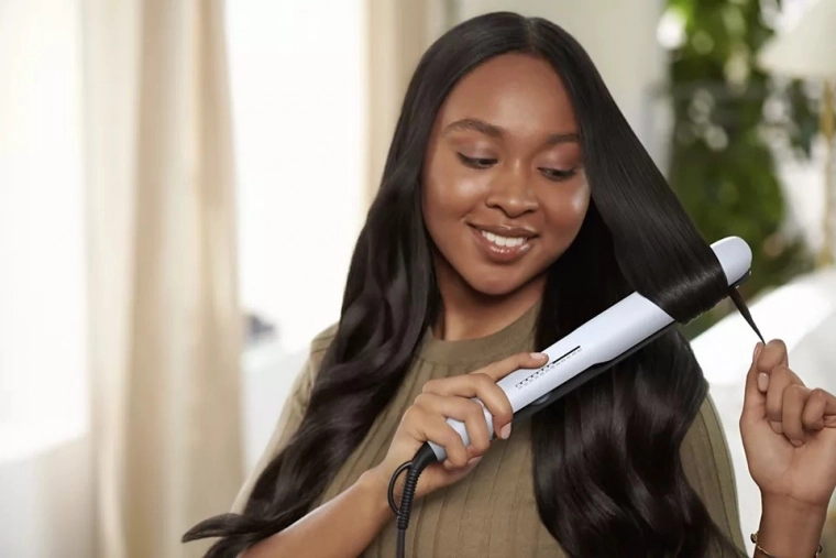 Doble ionización para un cabello brillante