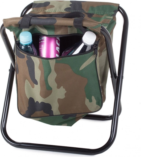 Bolsa integrada con cremallera bajo el asiento