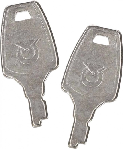 Cierre con llave y dos llaves incluidas