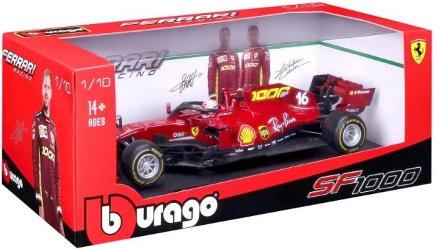 Réplica fiel del FERRARI SF1000 a escala 1:18