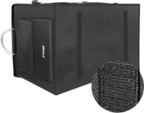 Fondo reforzado y tapa con velcro