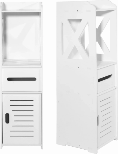 Distribución inteligente con 4 estantes