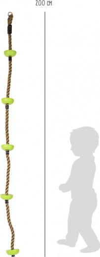 Longitud ideal de 200 cm para cualquier jardín