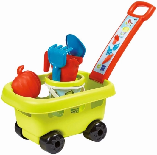 Todo lo necesario para jugar en la arena en un solo carrito