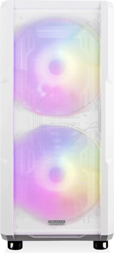 Máximo airflow con frontal mesh y enormes ventiladores ARGB de 200 mm