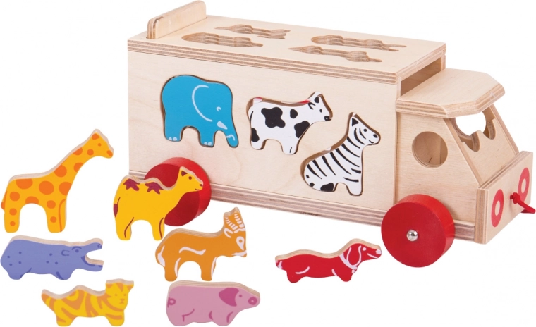 Encajable con animales para un aprendizaje inteligente