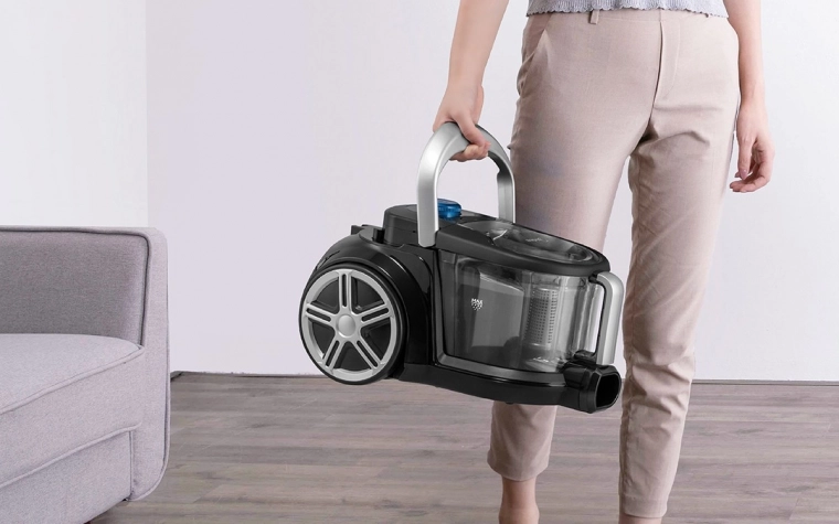 Ligera, silenciosa y fácil de transportar