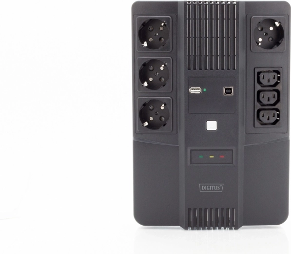 Tensión estable gracias a la tecnología line-interactive con AVR