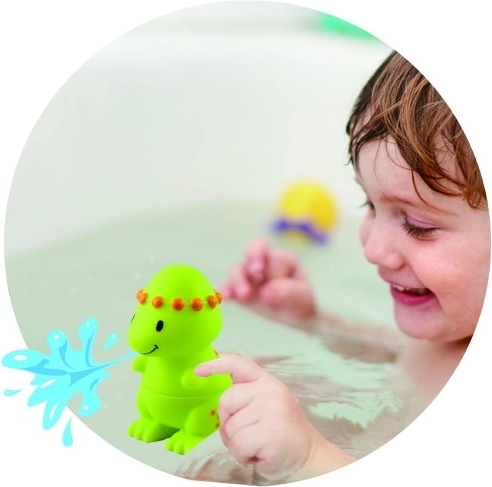 Diversión de rociado para la bañera