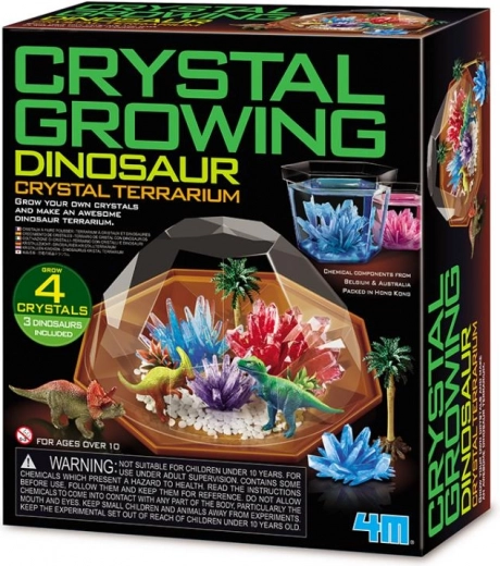 Cultiva cuatro cristales de colores