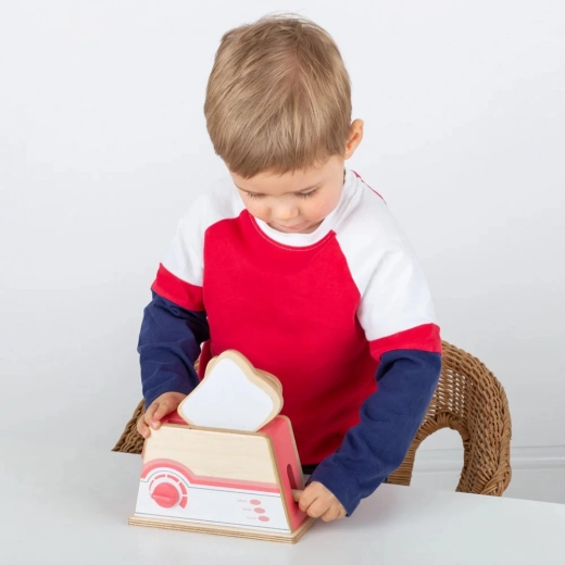 Palanca realista y tostada “saltando”