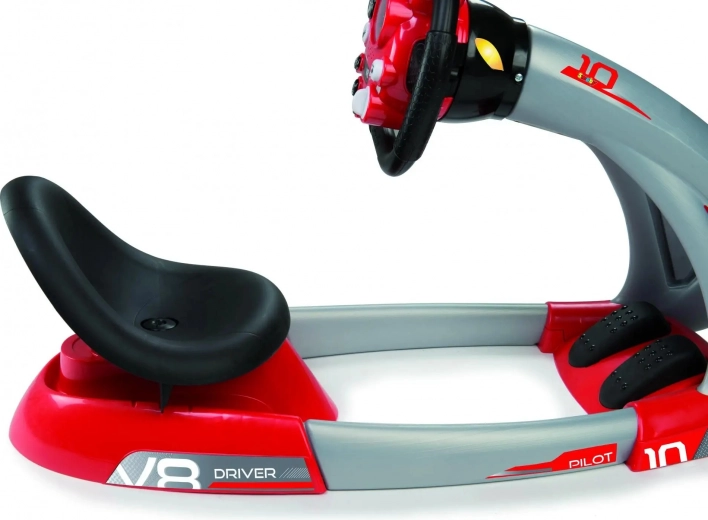 Asiento ajustable y posición cómoda