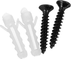 Dos formas de montaje: imán o tornillos