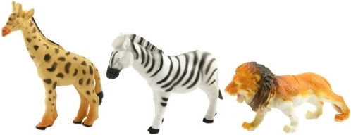 Figuras realistas de la vida salvaje