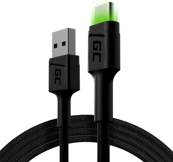 Conector USB‑C con retroiluminación LED para un uso fácil