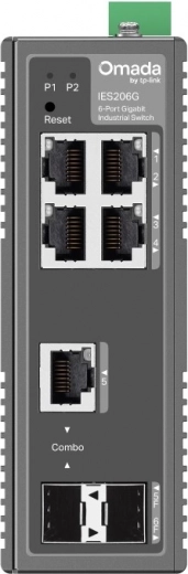 Seis puertos gigabit para conectividad flexible