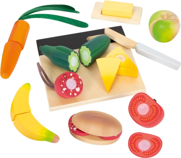 Alimentos realistas con velcro