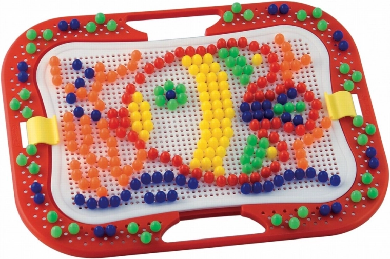 300 clavijas de colores para una creación infinita