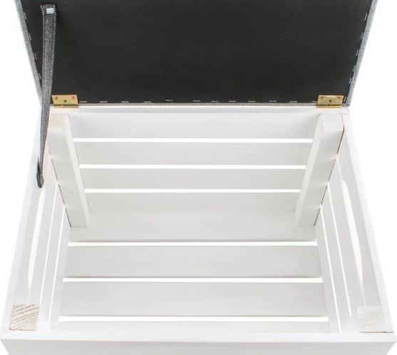 Almacenamiento inteligente bajo la tapa abatible