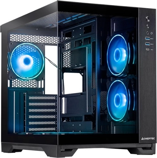 Seis ventiladores ARGB de 120 mm con hub de control