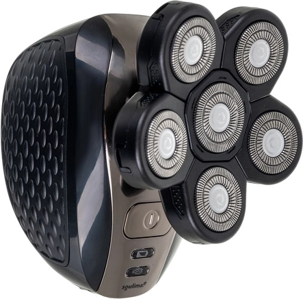 Afeitado suave y rápido con 6 cabezales rotativos